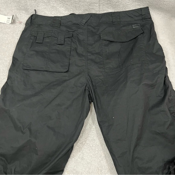 Sean John Cargo Shorts Mens 42 Black Utility Multi Pocket - Picture 7 of 8